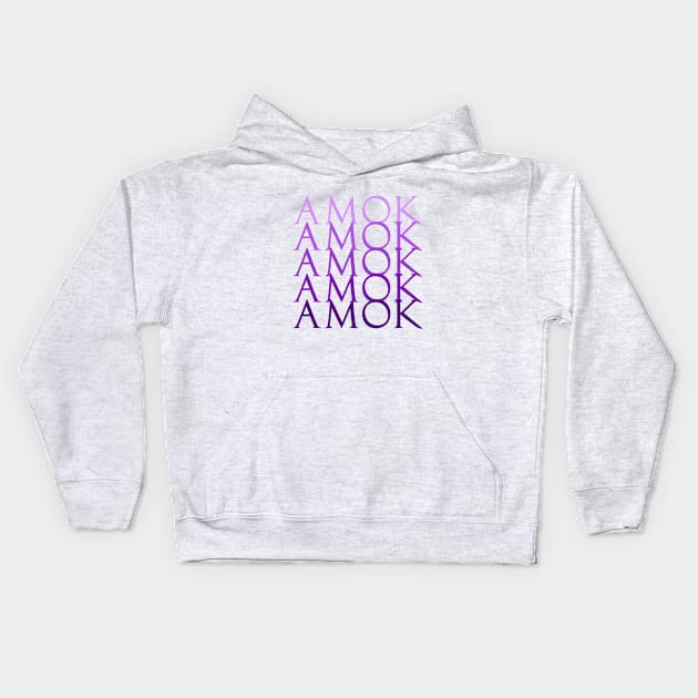 Amok Amok Amok Amok Amok Kids Hoodie by FandomTrading